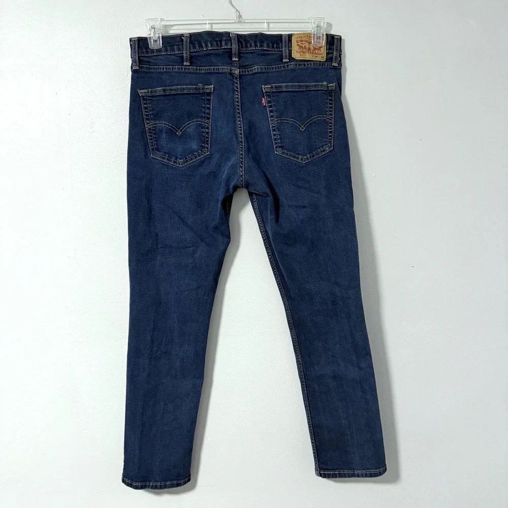 levi's 511 slim fit jeans‎ men's 38x30.5 Tag Reads 38x32 Dark Wash